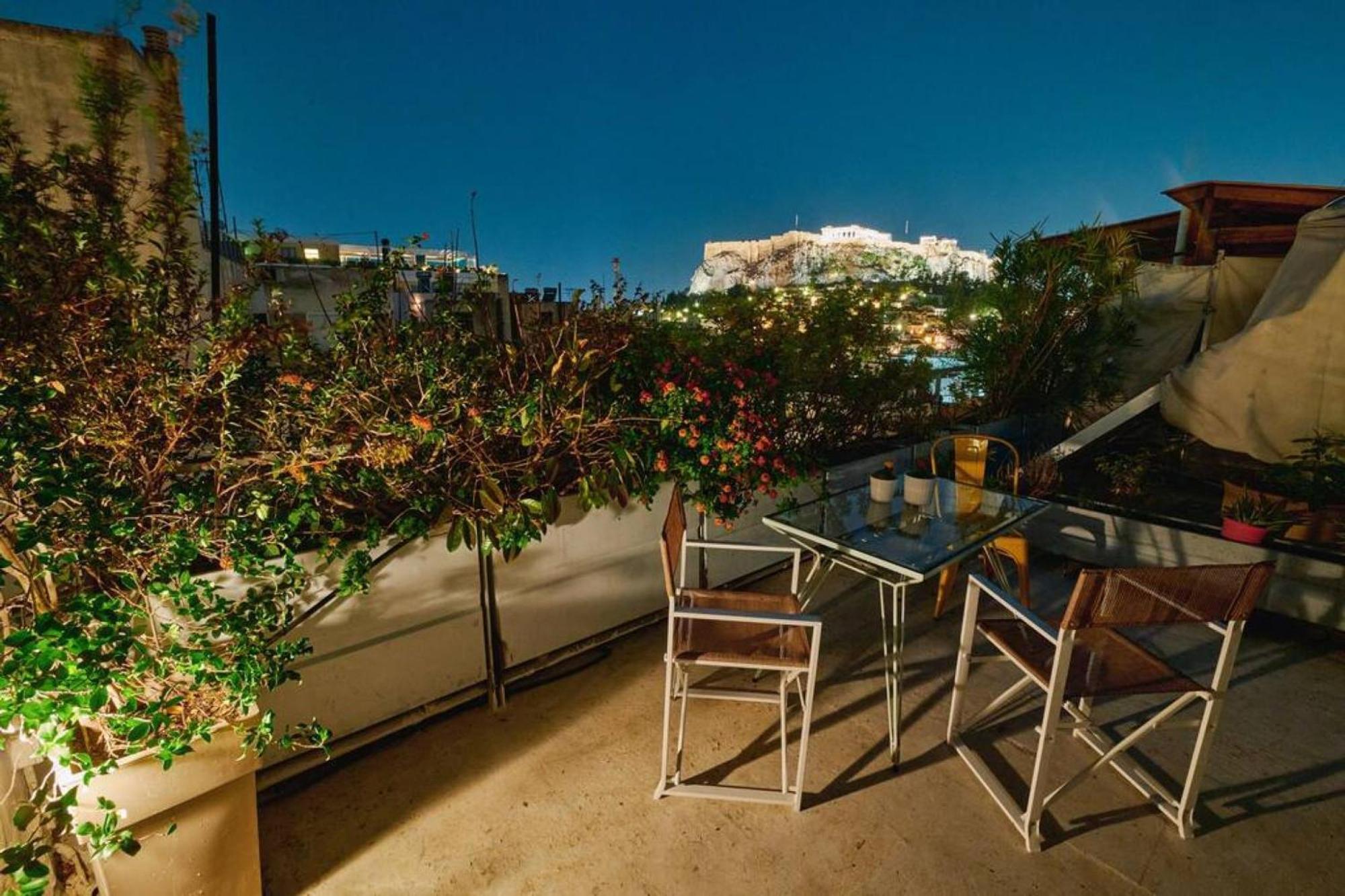 360 View In Roof Top Appartment With Patio Athens Luaran gambar