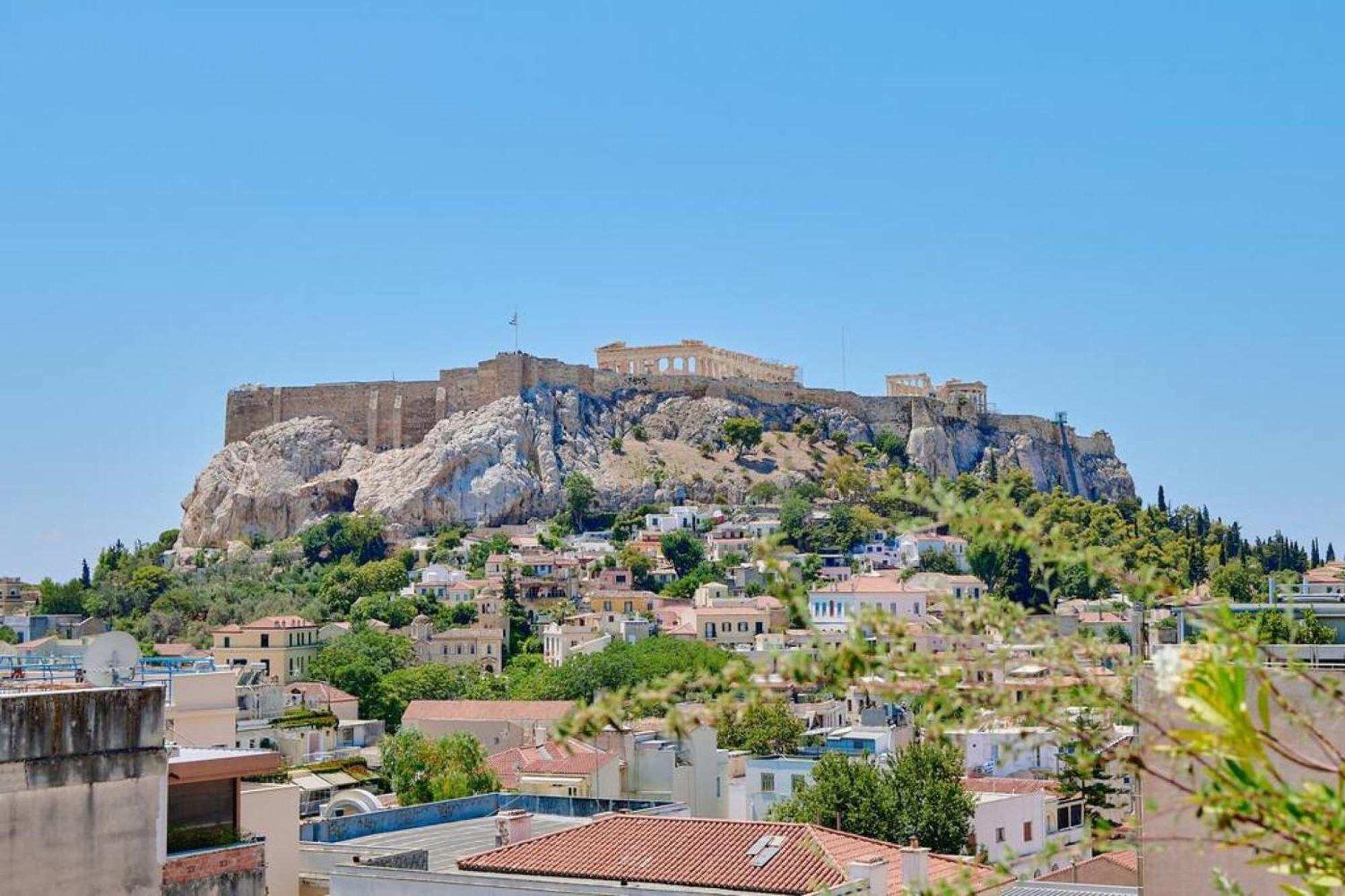 360 View In Roof Top Appartment With Patio Athens Luaran gambar